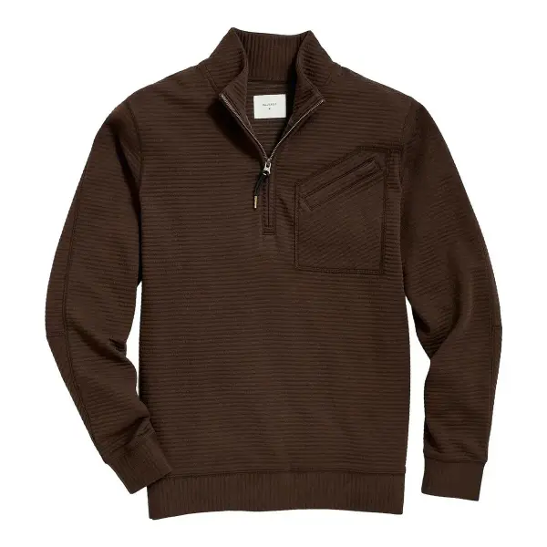 Quilted Half Zip
