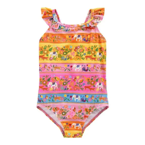 Hallie Frill Strap Swimsuit