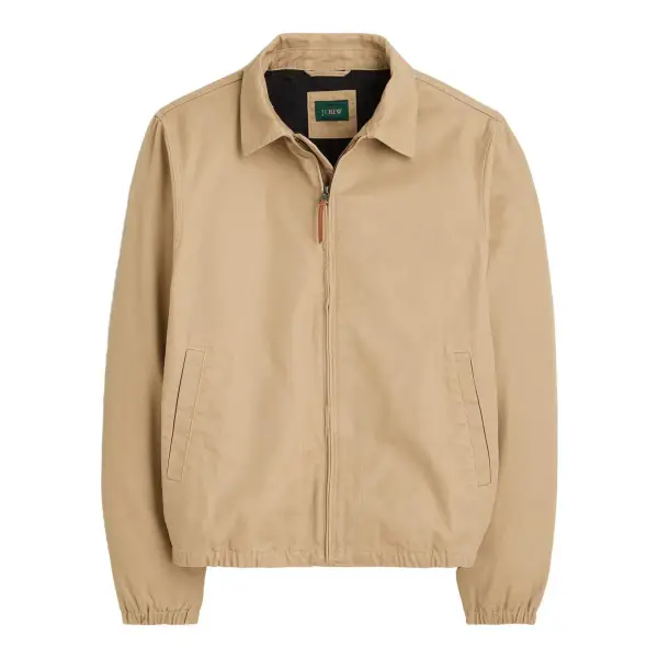 Harrington Cotton Twill Jacket