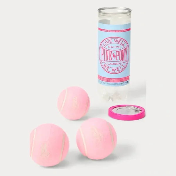 Pink Pony Tennis Ball Set