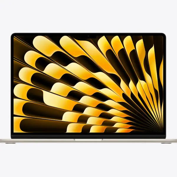Macbook Air 15 Inch M5 Chip 10 Core CPU 10 Core GPU Starlight 16 Gb Memory 512GB Storage