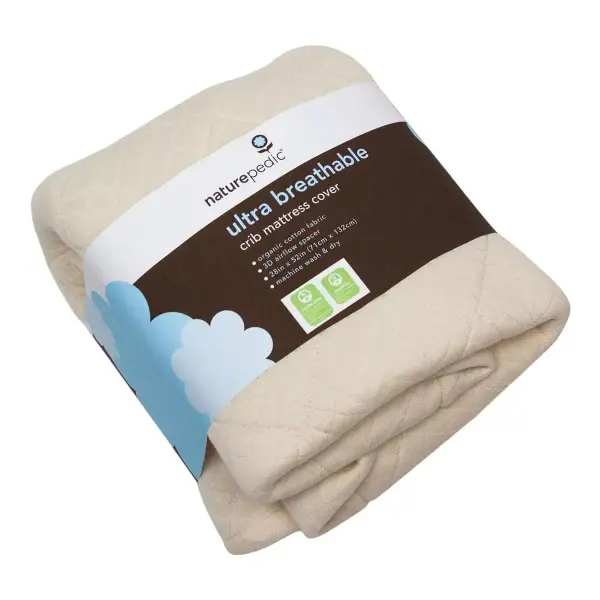 Breathable Organic Crib Protector Ultra Pad
