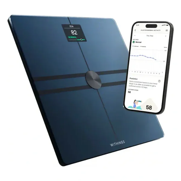 Complete Body Analysis Smart Wi-Fi Scale - Black