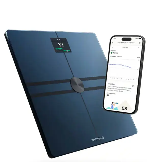 Complete Body Analysis Smart Wi-Fi Scale - Black