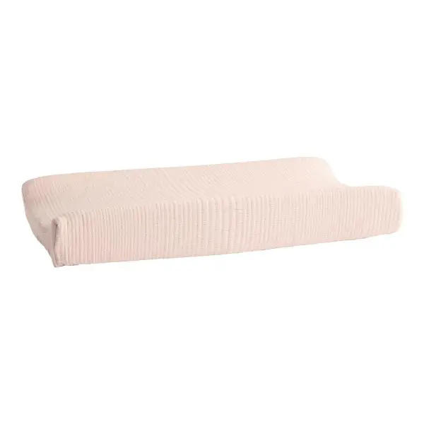 West Elm x Pottery Barn Kids Organic Matelasse Changing Pad Cover