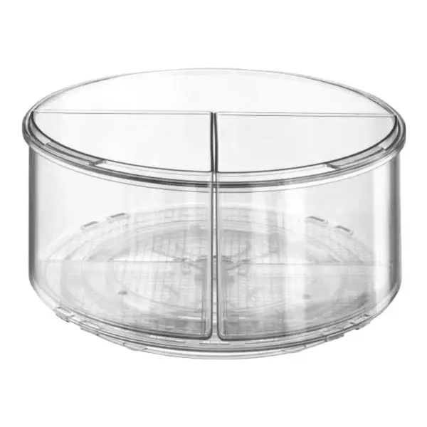 Deep Turntable with Removable Bins