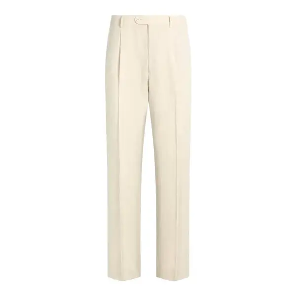 Wide Leg Straight Suit Pants