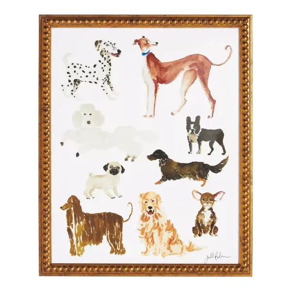 Dog Collage Wall Art