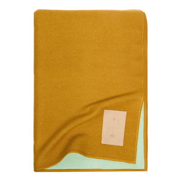 Studio Shamshiri x ABASK Handwoven Cashmere Double-Faced Extra Large Blanket
