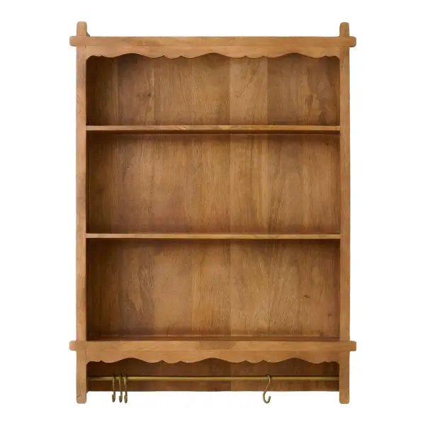 Daphne Wooden Wall Shelf