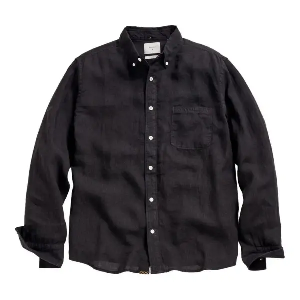 Tuscumbia Linen Button-Down Shirt