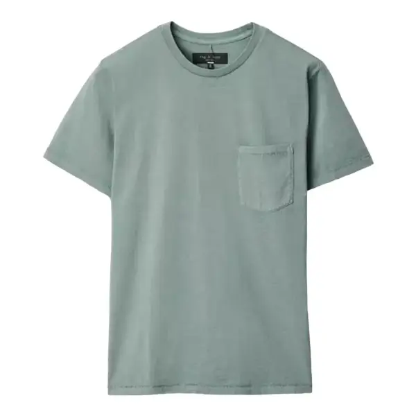 Garment-Dyed Pocket Tee