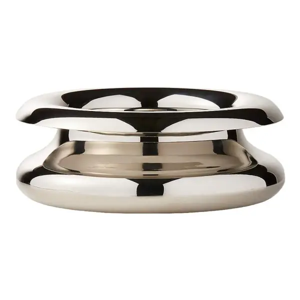 Piero Polished Stainless Steel Serving Bowl Small