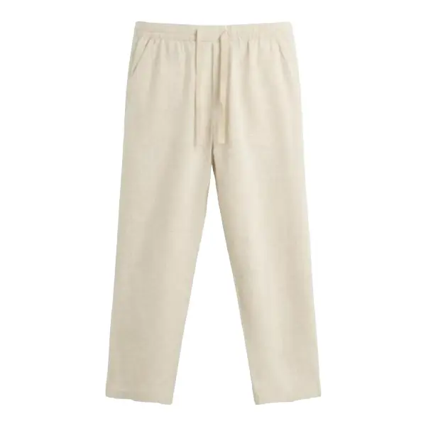 100% Linen Relaxed Fit Trouser