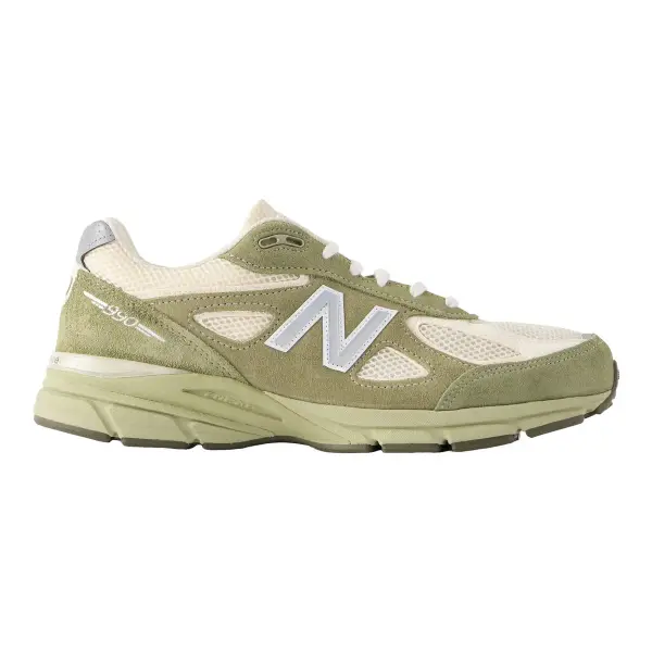 990 Suede And Mesh Sneakers