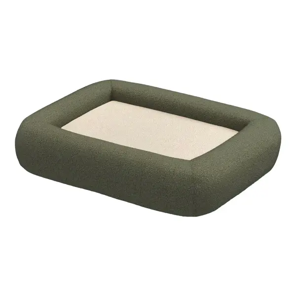 Boucle Bolster Pet Bed