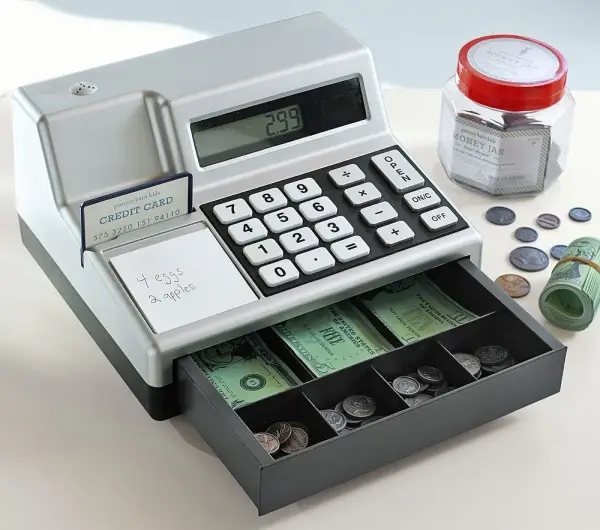 Cash Register & Play Money | Toy Kitchen Accessories | Pottery Barn Kids