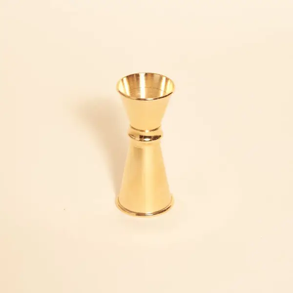 24 K Gold Plated Jigger