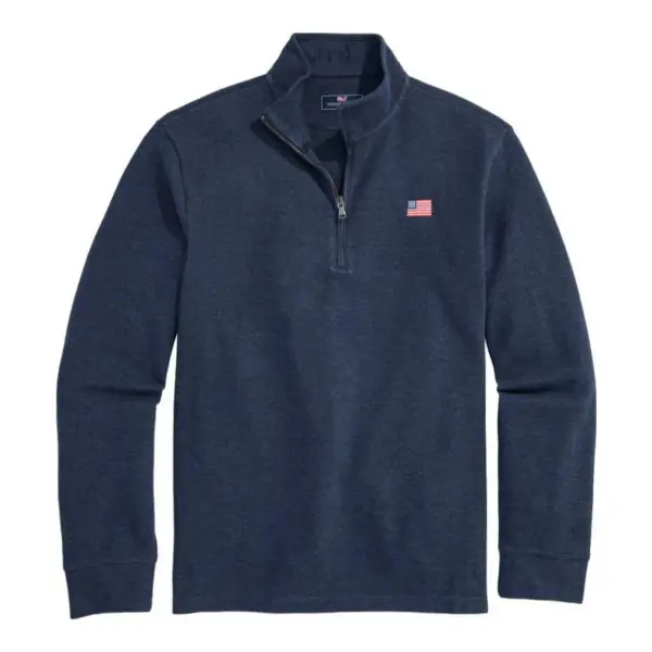 American Flag Saltwater Quarter-Zip