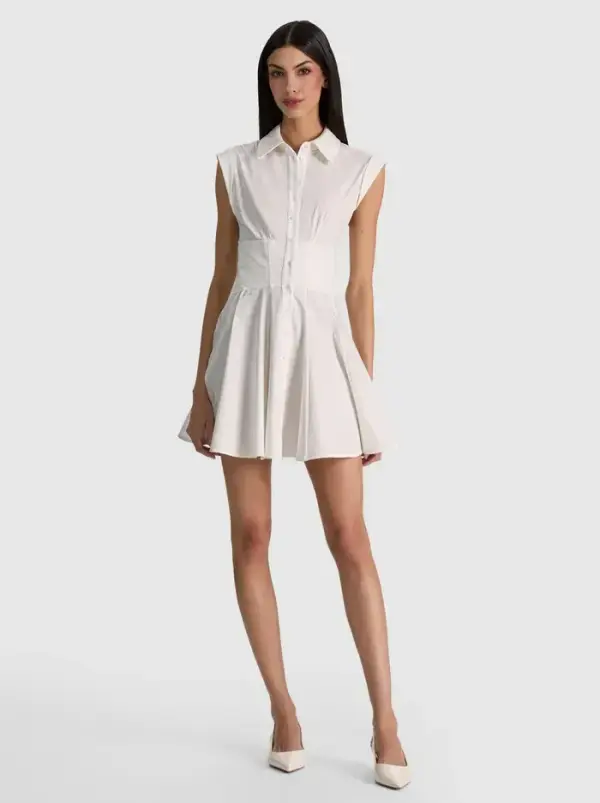 KIM CORSET SHIRT DRESS