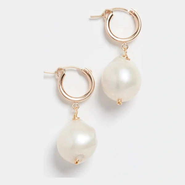 Brinker + Eliza Back To Basics Huggie Earrings | Shopbop