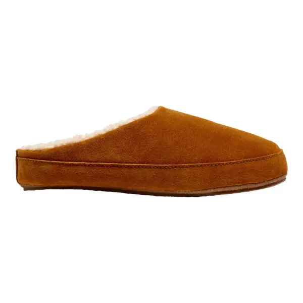 Men's Suede Scuff Slippers
