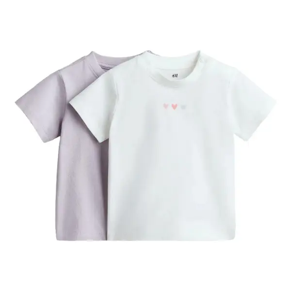 2-Pack Cotton T-Shirts