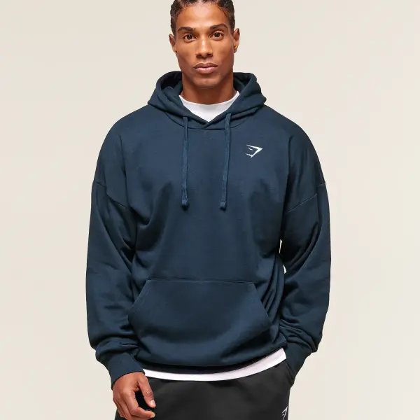 Crest Oversized Hoodie