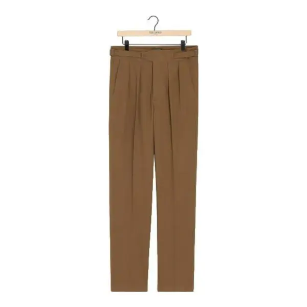 Italian Brushed Cotton Gurkha Trouser