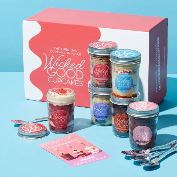 3 Month Cupcake Jar Subscription - 6 Pack