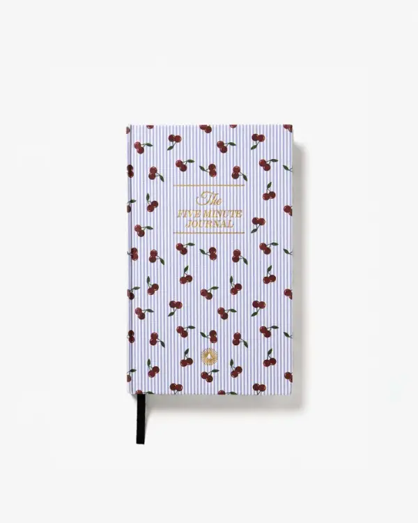 The Five Minute Journal - Cherry Stripe