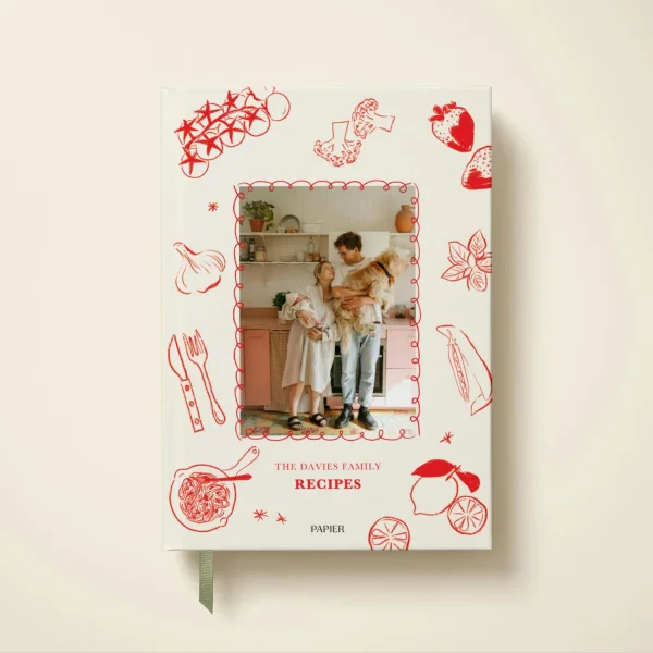 Papier Family Favorites Recipe Journal