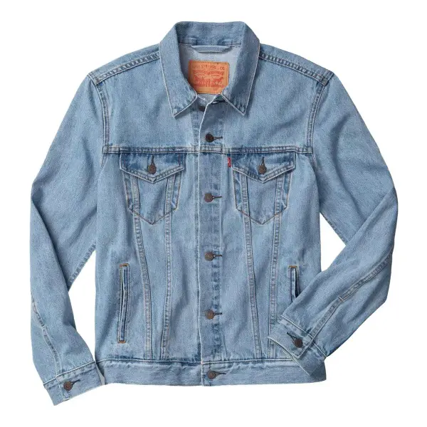 Relaxed Fit Denim Trucker Jacket