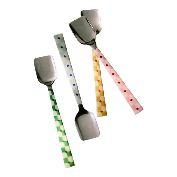 Café Violette Stainless Steel Spoons, Set of 4