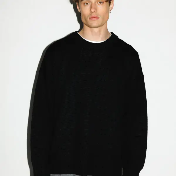 Palos Oversized Crew-Neck Sweater
