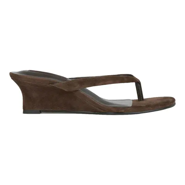 Edgy Suede Wedge Heel