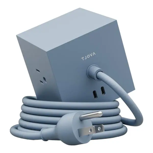 Square 1 Power Strip With 30 W Usb C Ports 5.9ft