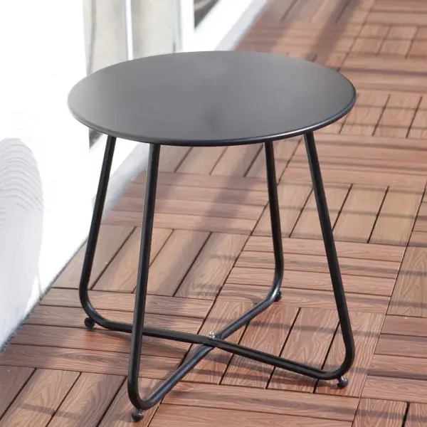 Steel Patio Side Table