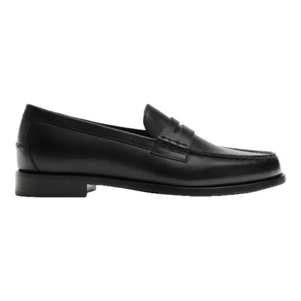 Leather Penny Low Loafers