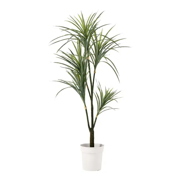 Faux Potted Dracaena Plant