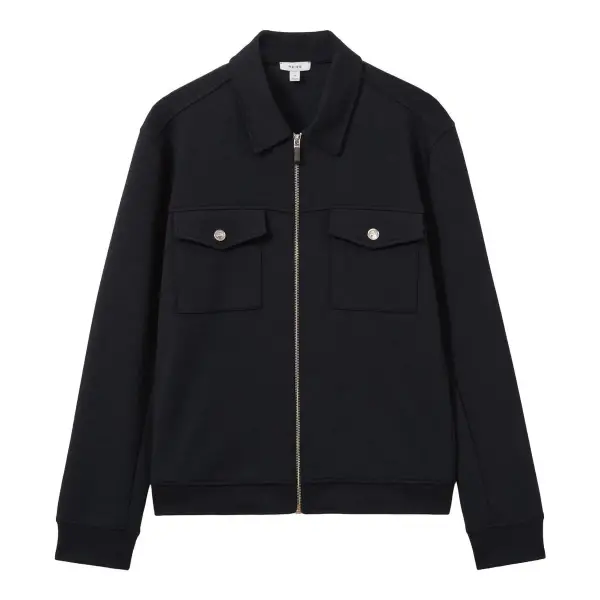 Medina Premium Interlock Zip-Through Overshirt