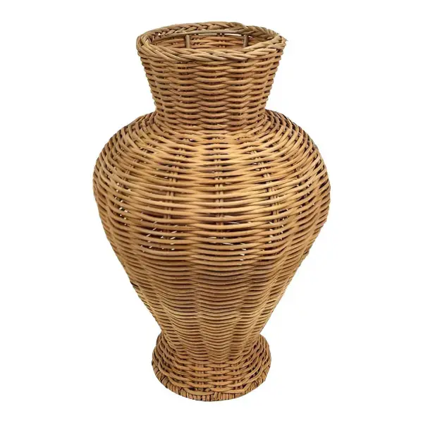 Rattan Vase 11.75