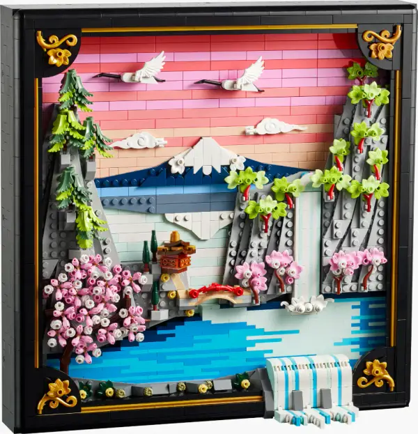 Japanese Cherry Blossom Landscape