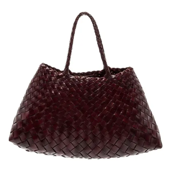 Leather Top Handle Bag