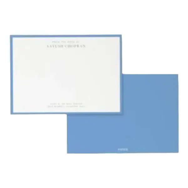 Classic Border Notecard Set