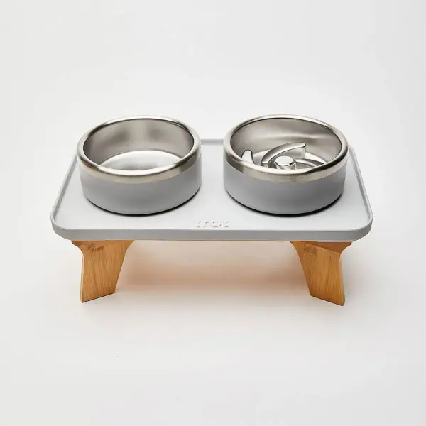 Trot Elevated Complete Water Bowl Set with Mat & Stand