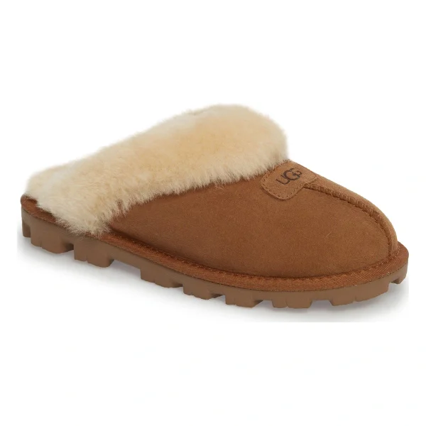 Coquette Genuine Shearling Lined Slipper (Women)