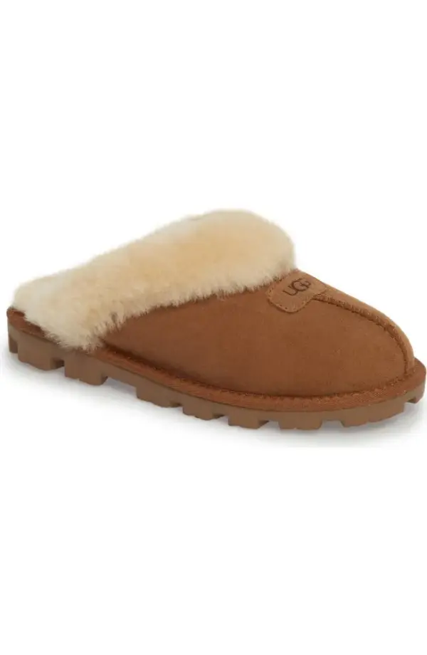 Coquette Genuine Shearling Lined Slipper (Women)