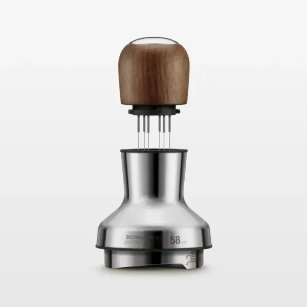Breville Walnut Distribution Duo 2-in-1 Coffee Distributor 58mm + Reviews | Crate & Barrel