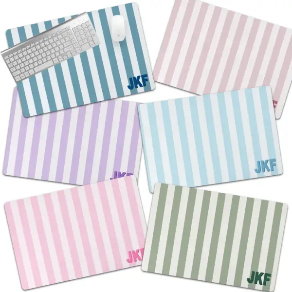Custom Desk Pad Personalized Cushion Monogrammed Office Decor Reversible NonSlip Neoprene Mat Teacher Gift Dorm Essential Girl Boss Office